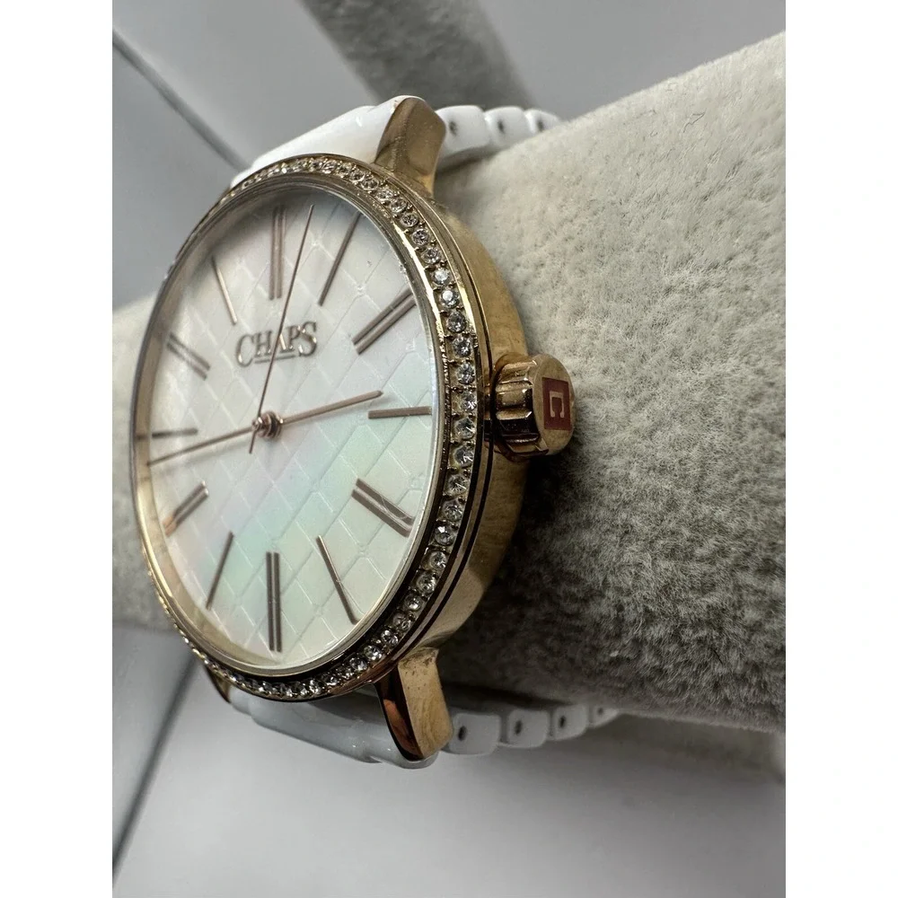 Chaps CHP3017 Ladies MOP Watch New Battery‎ 36MM 7.25